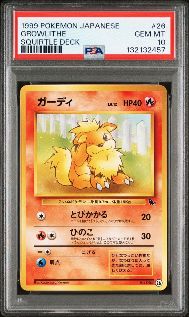 【psa10】ガーディ イントロパック 旧裏