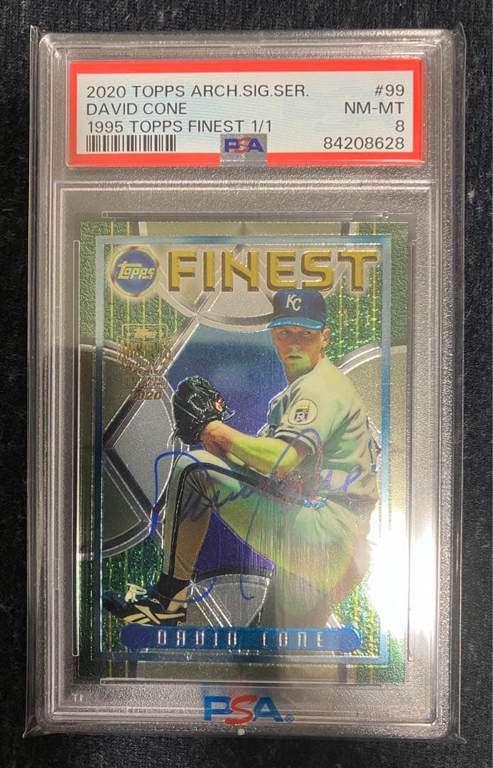 【1/1】 2020 Topps デビッド・コーン 直筆サインカード