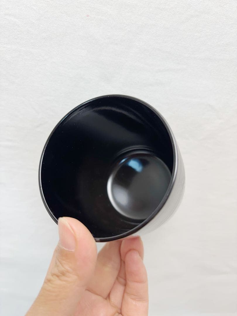 未使用 懐石道具 千筋黒塗 松葉蒔絵 箸洗い 十客揃え 会席料理 小吸物椀 元箱