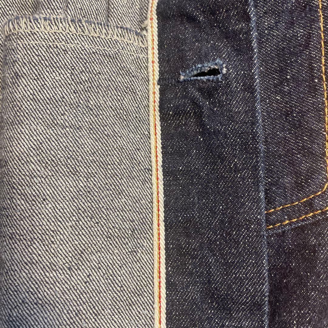 正月限定値下リーバイス TYPE I デニムジャケッWORN IN 赤耳