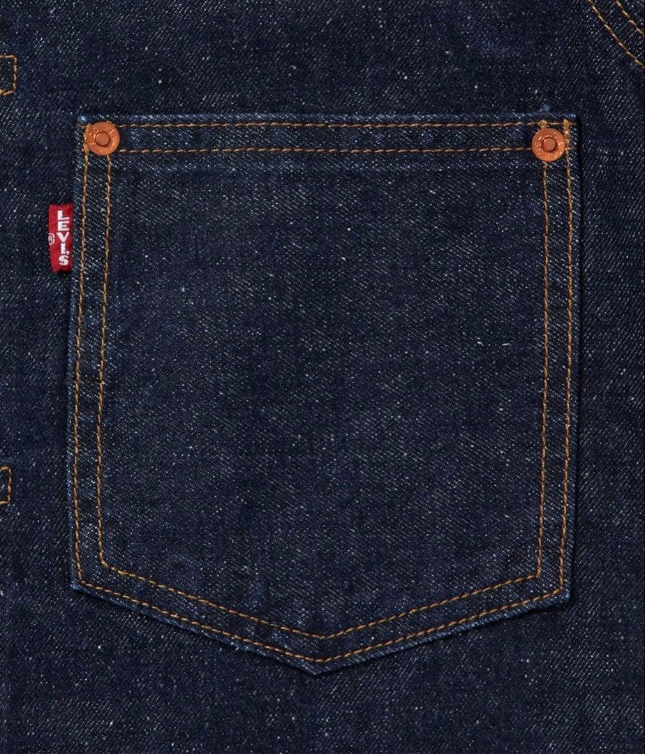 正月限定値下リーバイス TYPE I デニムジャケッWORN IN 赤耳