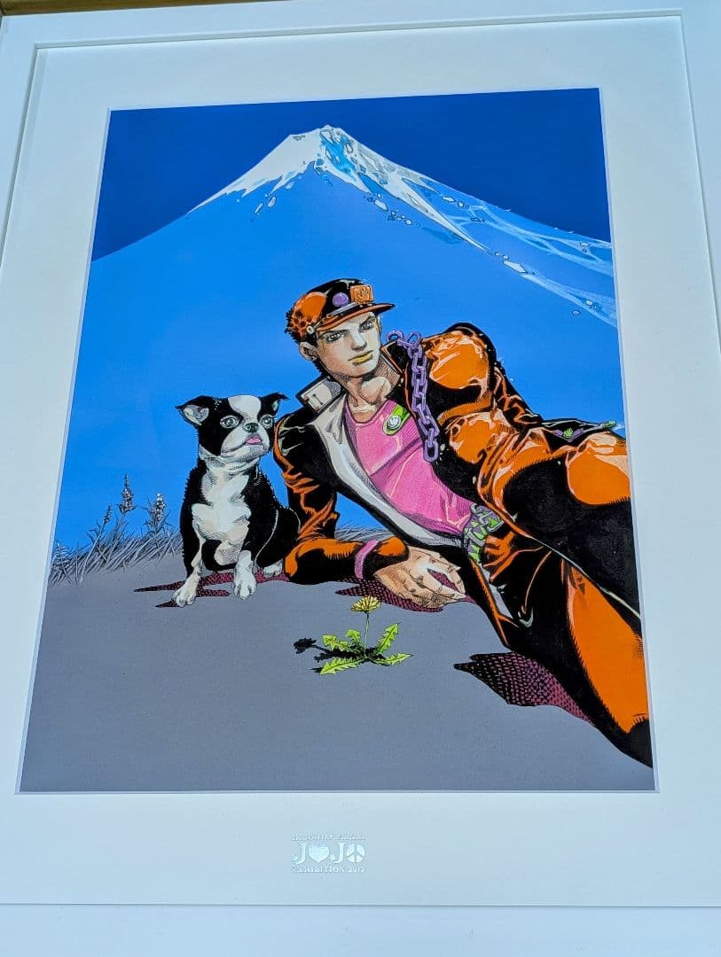 ジョジョの奇妙な冒険25周年記念 荒木飛呂彦原画展高級複製原画