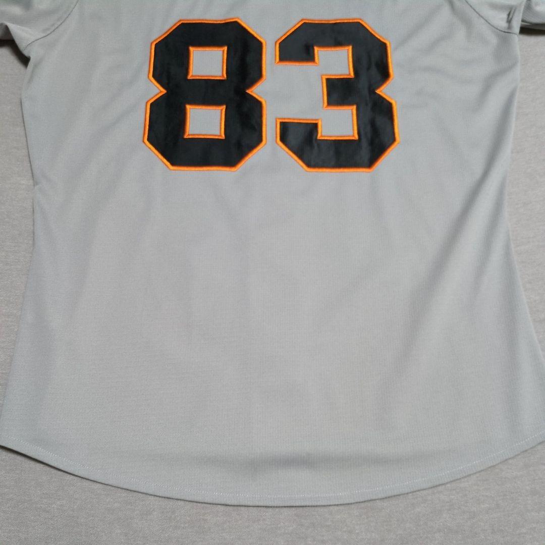 読売ジャイアンツ 巨人 原辰徳 ミズノ 刺繍 ビジター ユニフォーム М