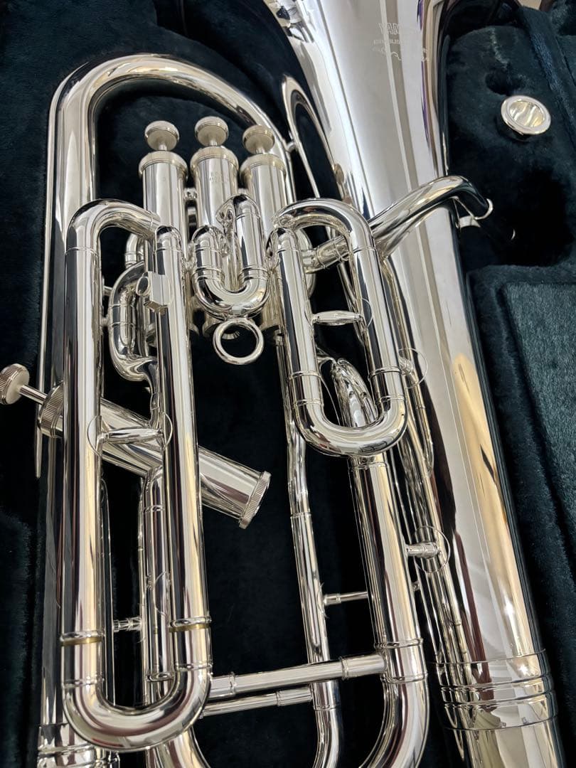 Yamaha ユーフォニアム 本体 ケース シルバー YEP-621S