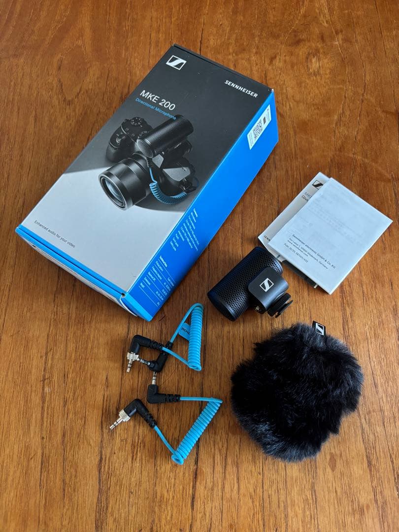 SENNHEISER ゼンハイザー　マイク　MKE200 中古品