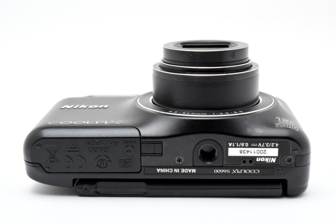 Nikon COOLPIX S6600 ブラック デジタルカメラ コンデジ