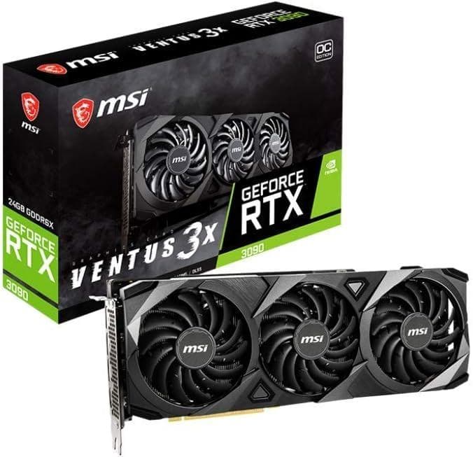 グラフィックボード・グラボ・ビデオカード MSI GeForce RTX 3090 VENTUS 3X 24G OC