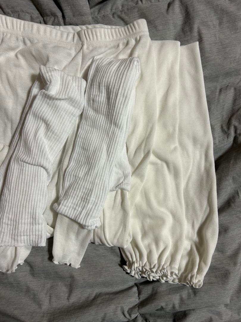 パピエ ホワイト完売レギンス