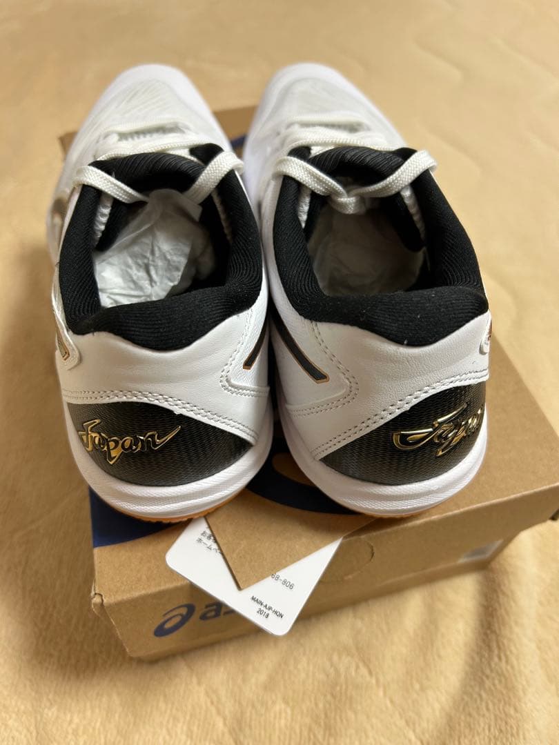 ASICS バレーボール-卓球シューズ 23.5cm ホワイト