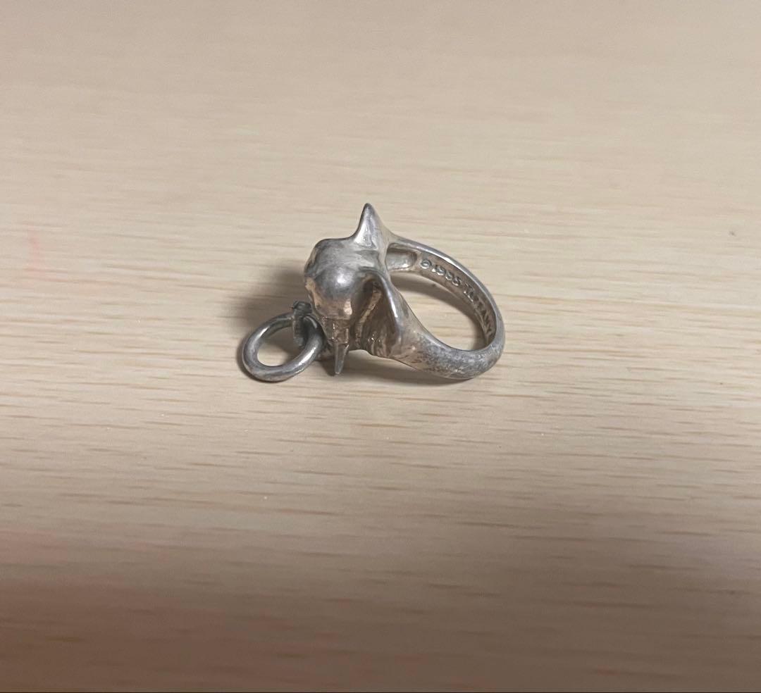 ヴィンテージティファニー1995 925 象 シルバーリング