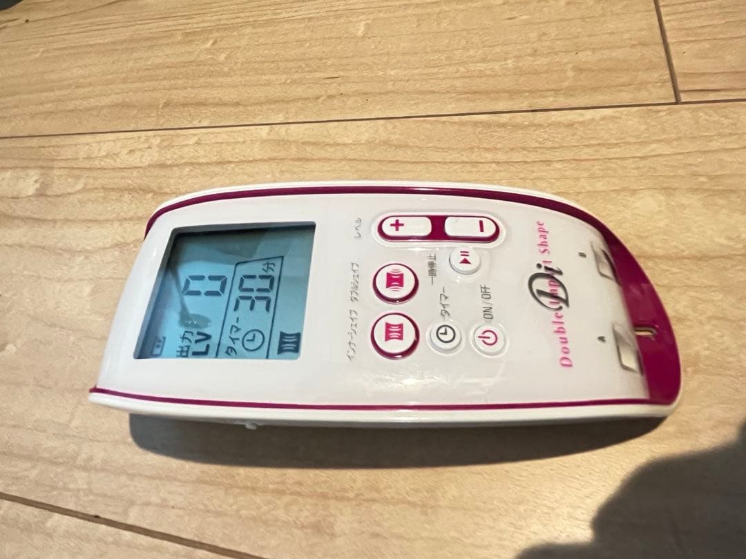 高周波EMS ダブルインパクトシェイプ 楽トレの家庭版（ケーブル1本のみ）