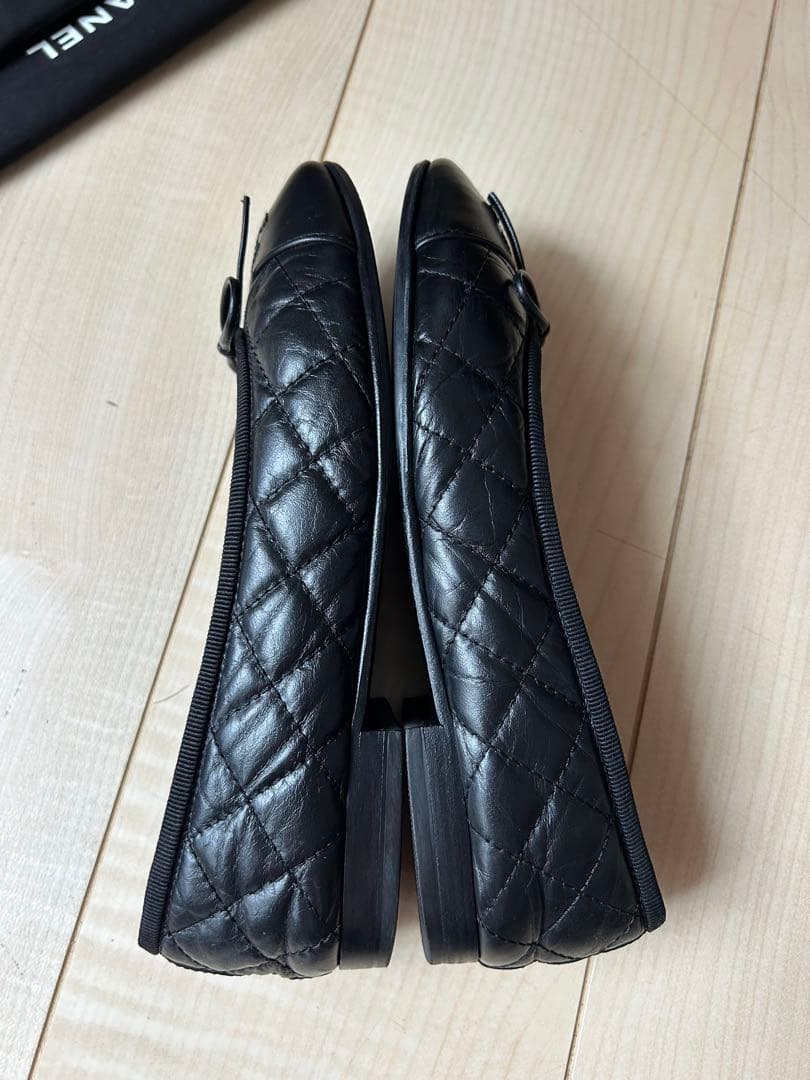 CHANEL バレエフラット 35