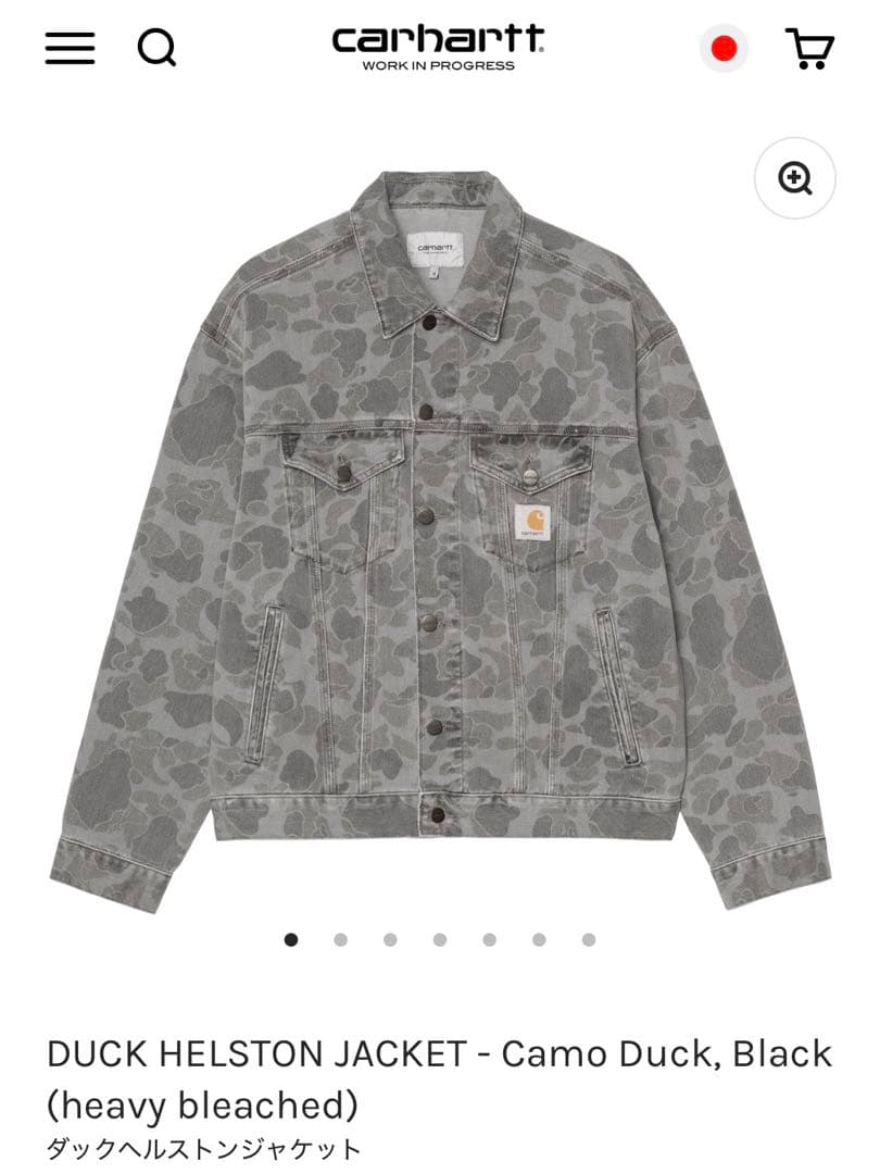 Carhartt WIP DUCK JACKET (KEIJU着用)