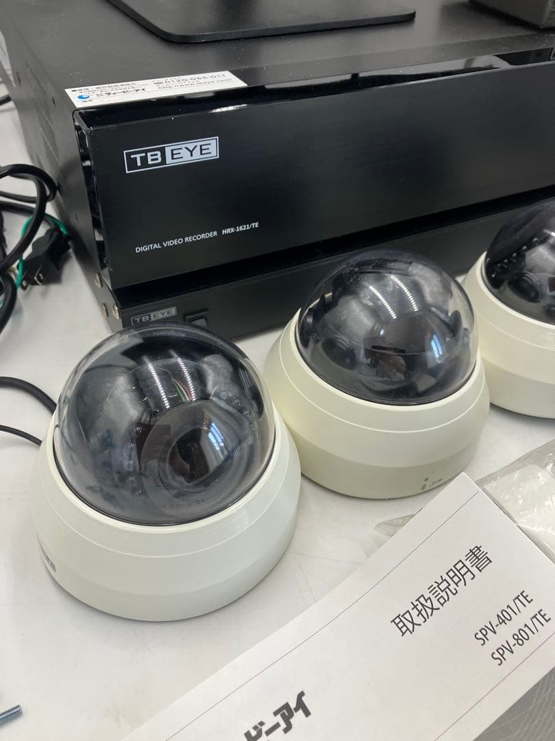 美品　TB EYE 防犯カメラ　セット　まとめ