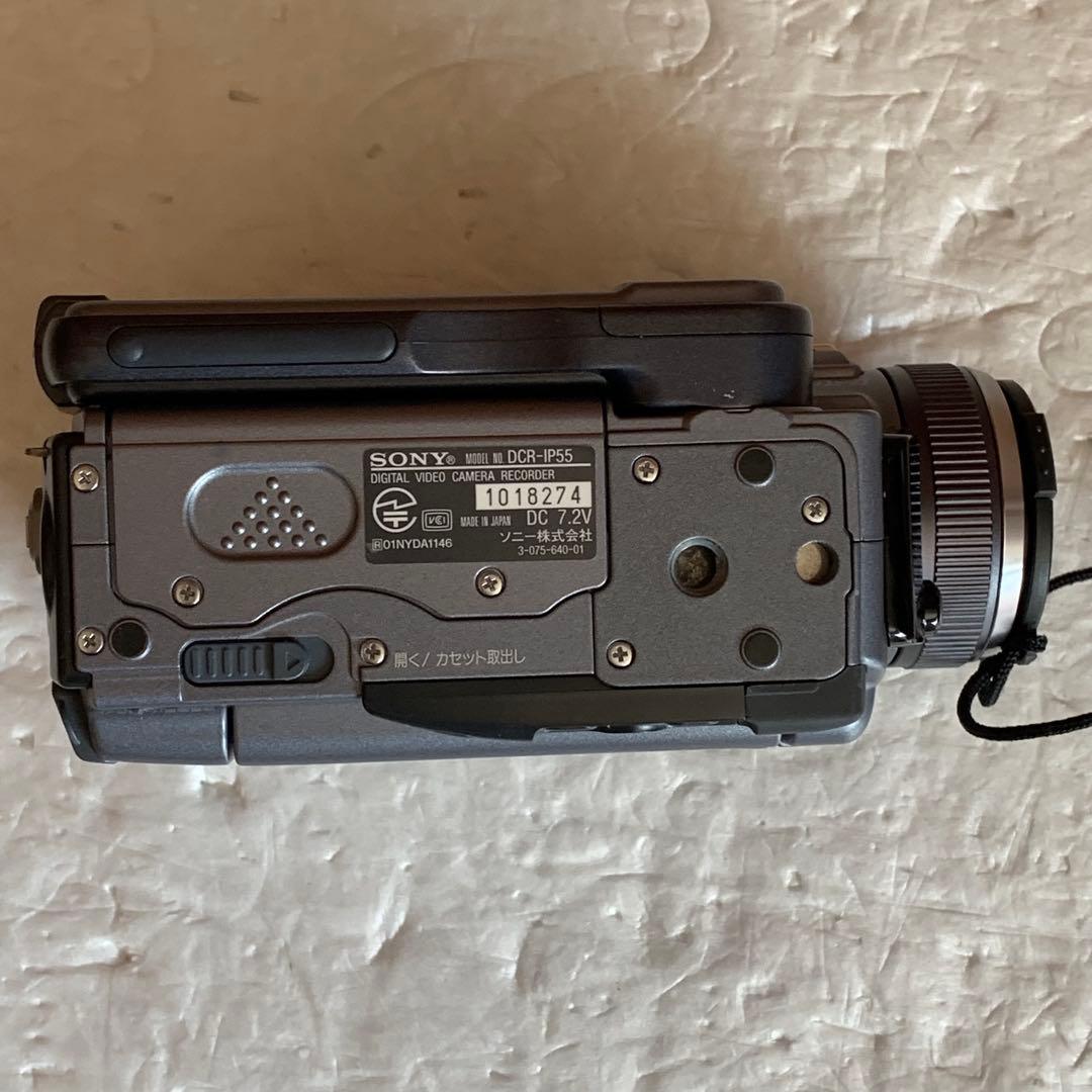 ジャンク ソニー SONY DCR-IP55 MICROMV 壊れています