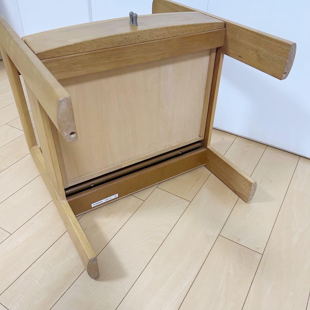 希少　カリモク　ナイトテーブル　サイドテーブル　karimokuオールドカリモク