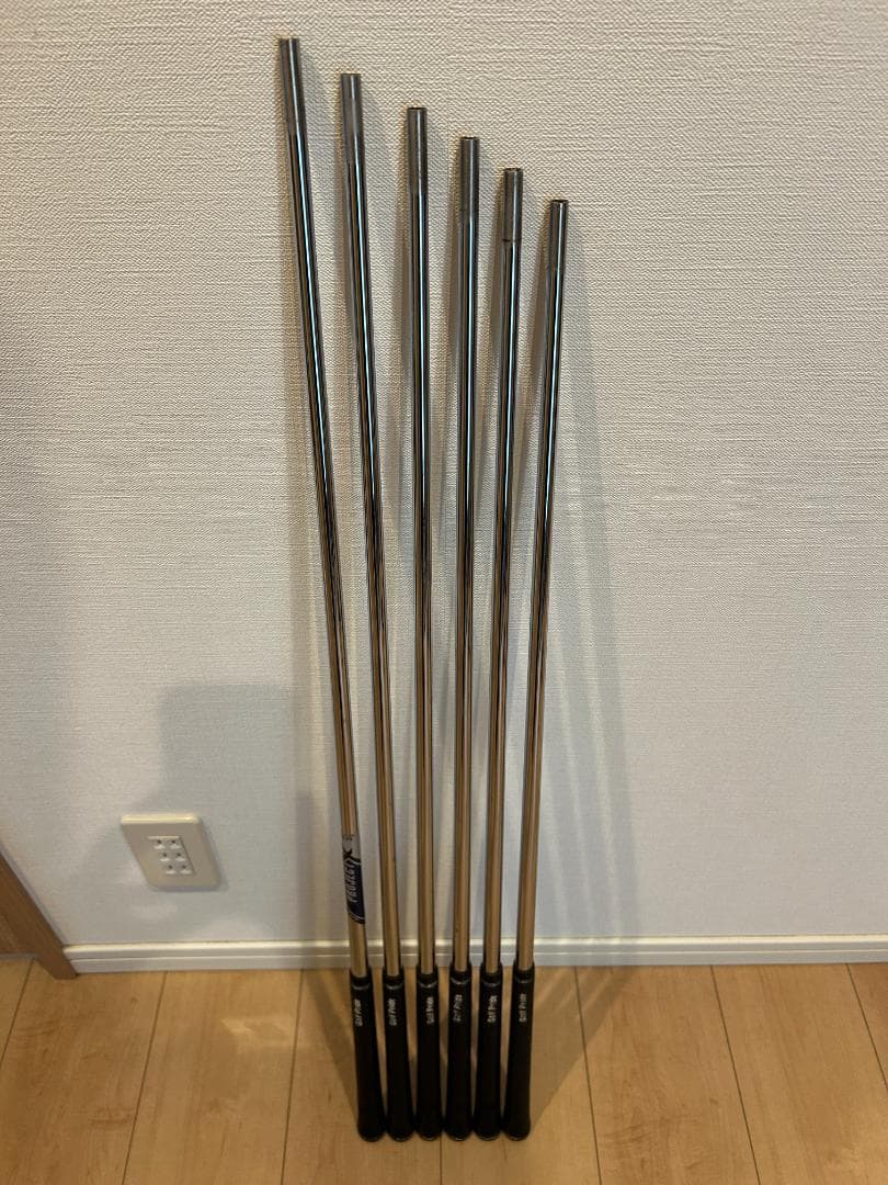 r*r様 PROJECT X 5.5/Sシャフト5I～PW用 6本セット