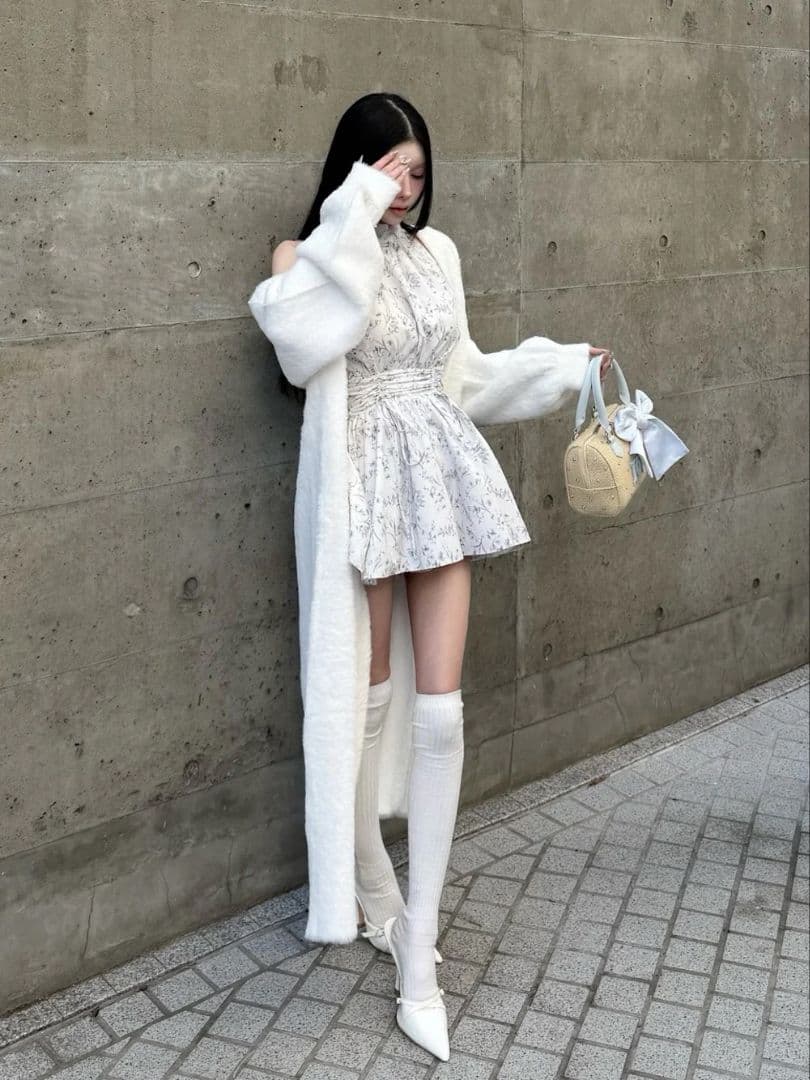 【当日発送】Darich ダーリッチ アメスリギャザーフレアミニワンピース FL