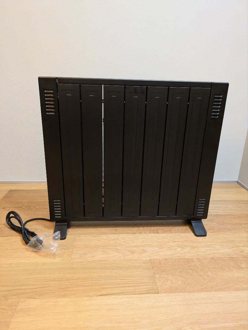 ブラックオイルヒーター スリムデザイン