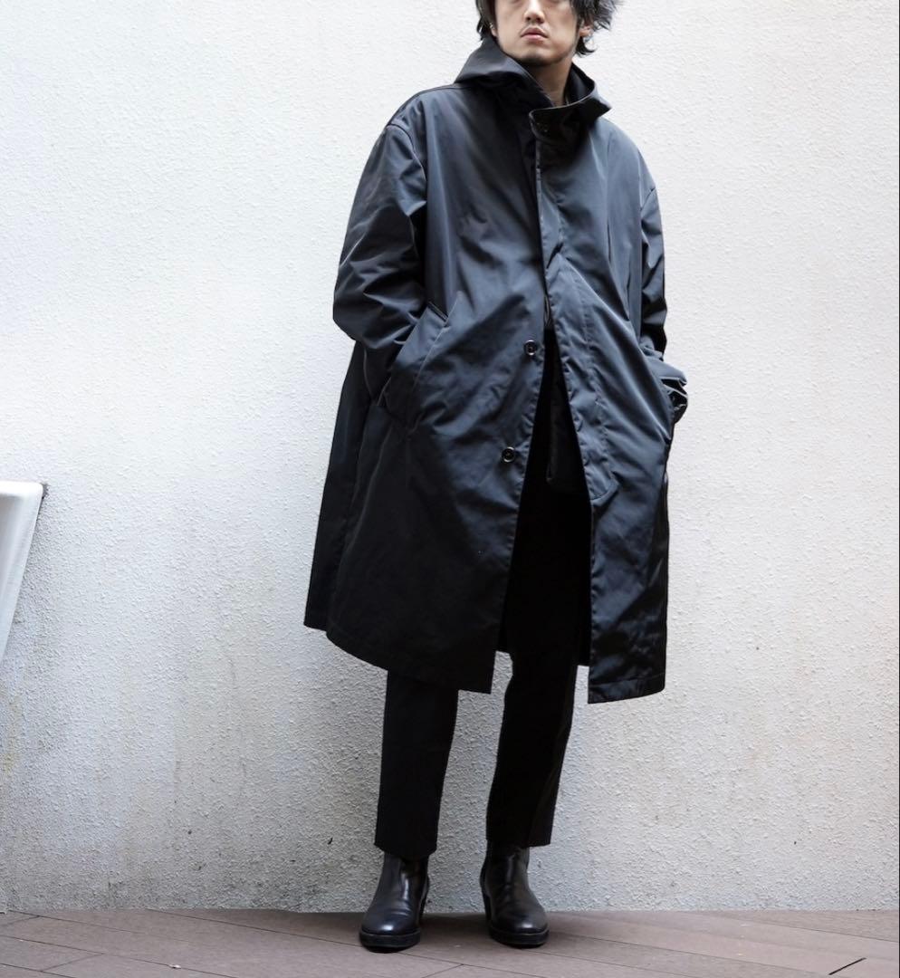 未使用品 MBハイエンドレインコートwithバッグ ブラック ソロテックス