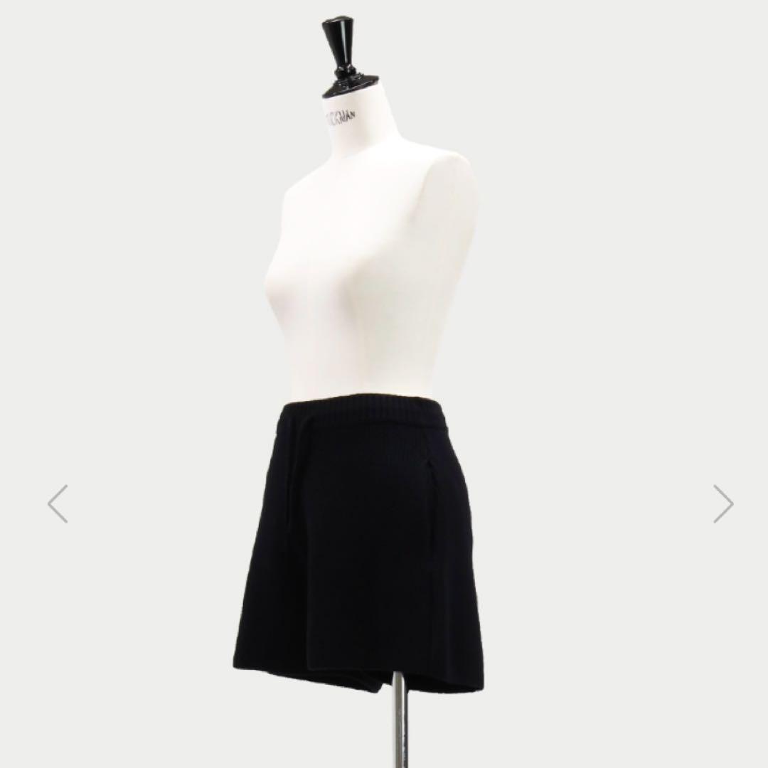 machatt ラムズウールショートパンツ（ブラック）