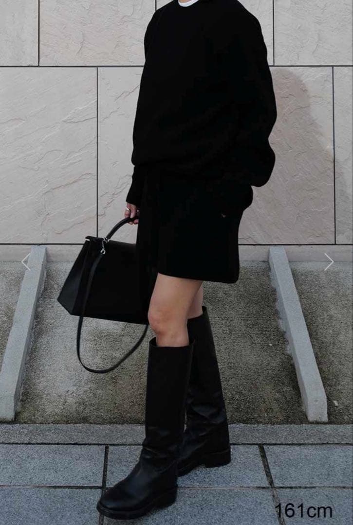 machatt ラムズウールショートパンツ（ブラック）