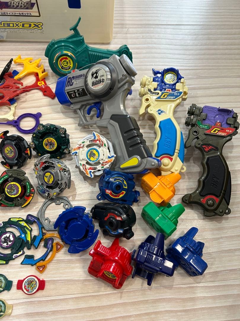 ア*ル様 爆転シュートベイブレード　まとめ売り　公式ツールボックス付き