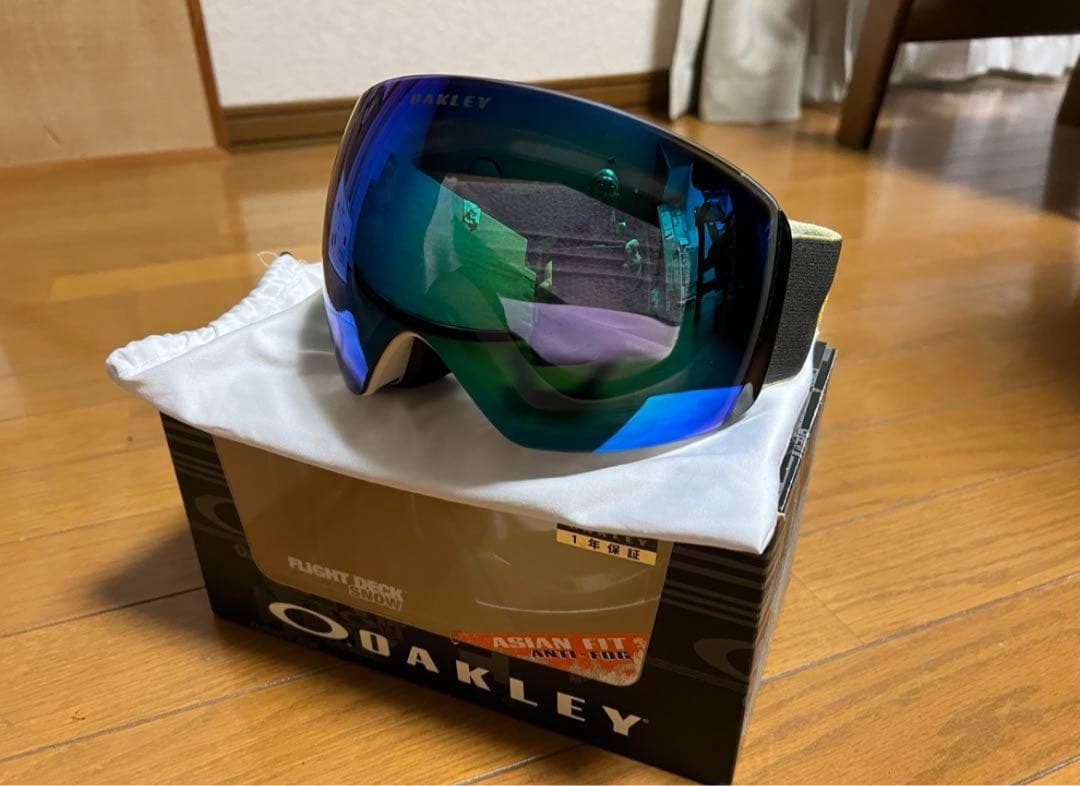 OAKLEY FLIGHT DECK ゴーグル グリーン/ブルー