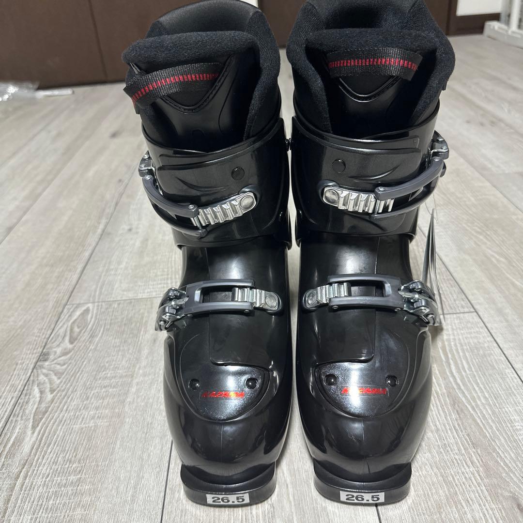 スキー用ブーツ 靴　26.5 ブラック