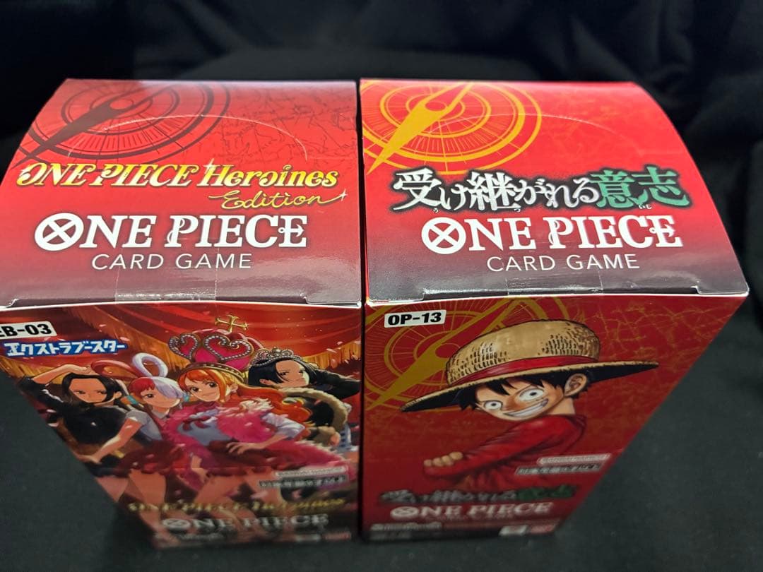 ワンピースカードゲーム 受け継がれる意志 ヒロインズエディションテープ付きBOX