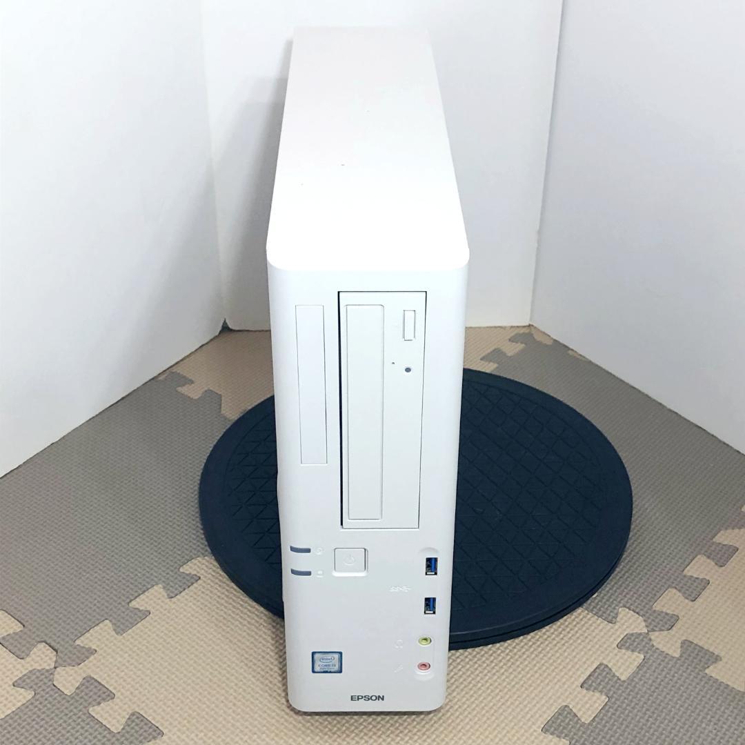 スリムタワーPC　EPSON I5-8400 整備済み