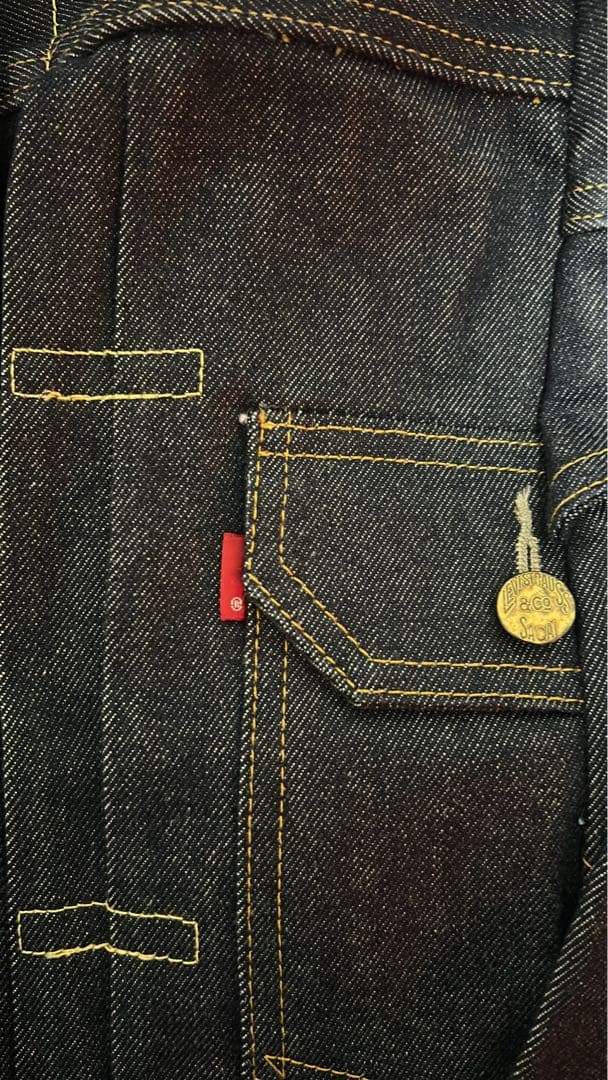 【コンタクト様】sacai x LEVI'S Men's Denim Jacke