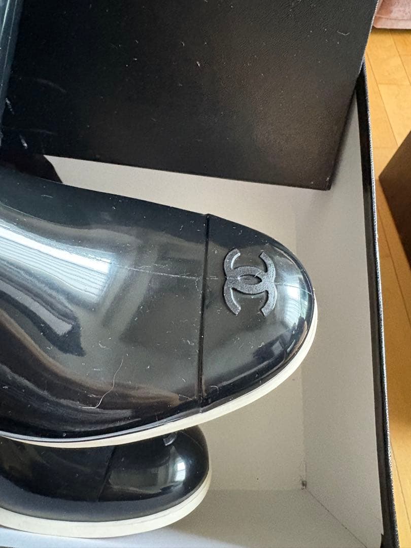 CHANELレインブーツ