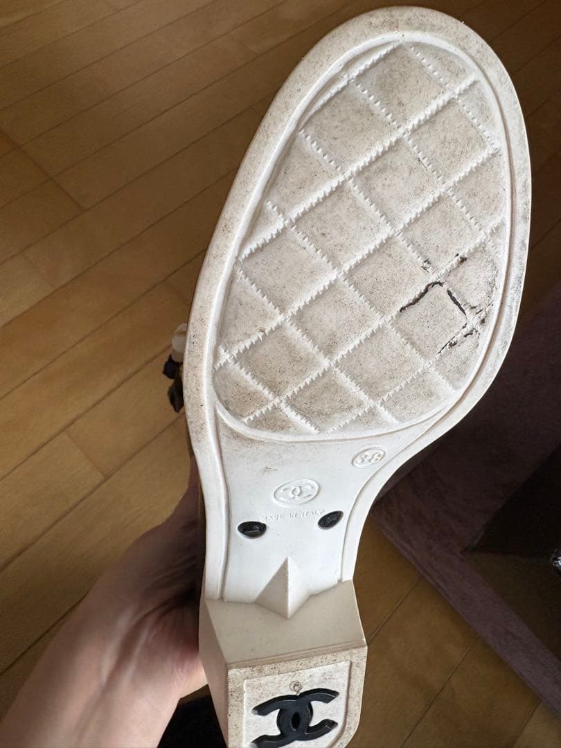CHANELレインブーツ