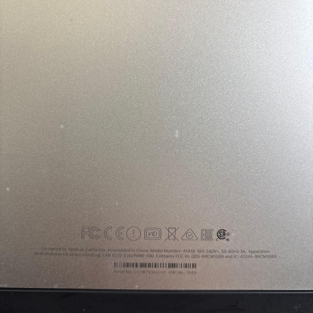 Apple iMac A1418 一体型　メモリ不明HDD1TB 21.5インチ