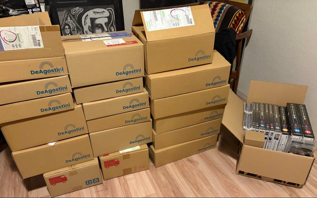 ディアゴスティーニ エヴァンゲリオン初号機をつくる 1号〜96号