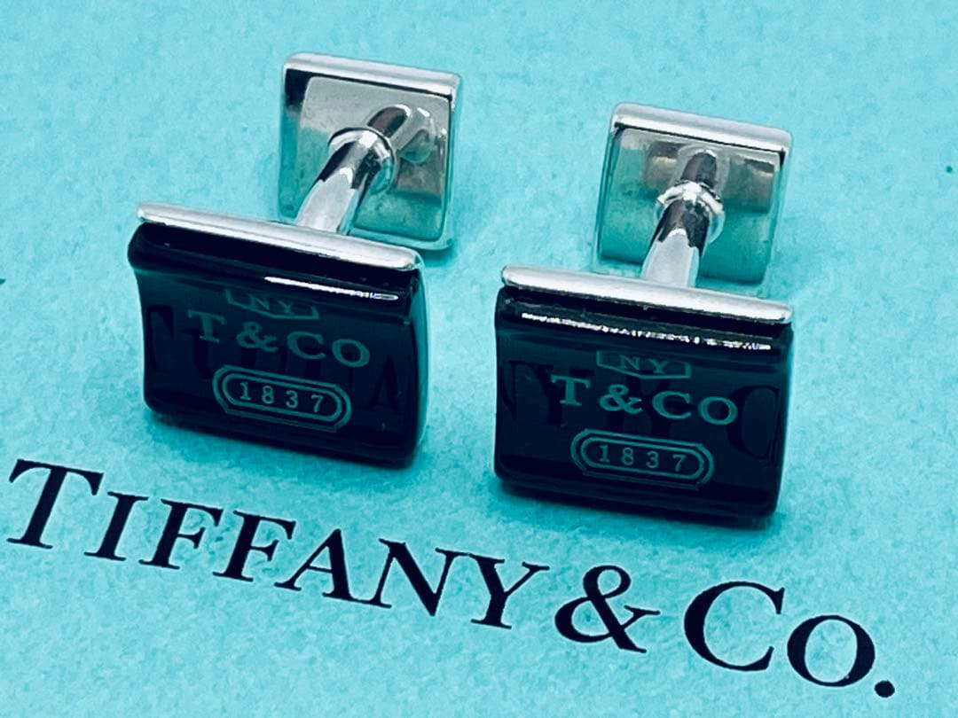 h661 美品　超希少　ティファニー　1837 カフス　カフリンクス