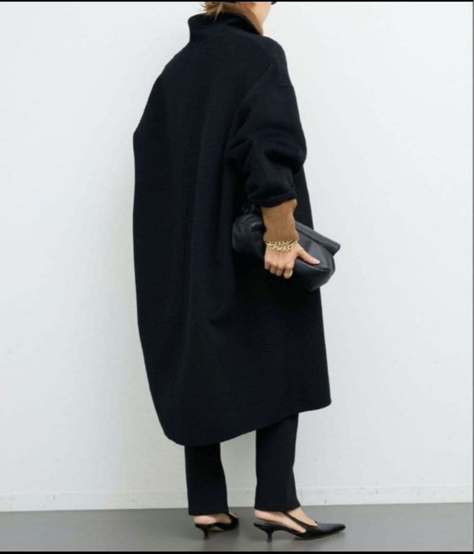 Deuxieme Classe ウールアンゴラリバーコート