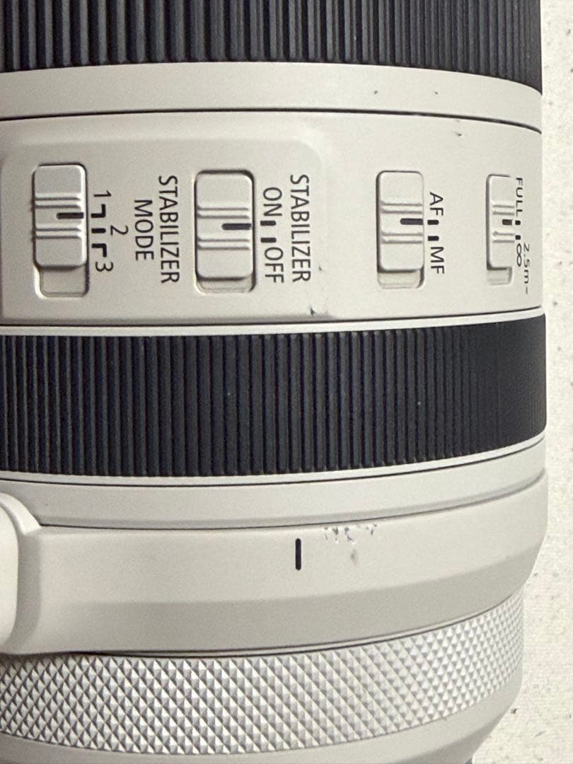 RF70-200mm F2.8 L IS USM ゼクロス フィルター付き