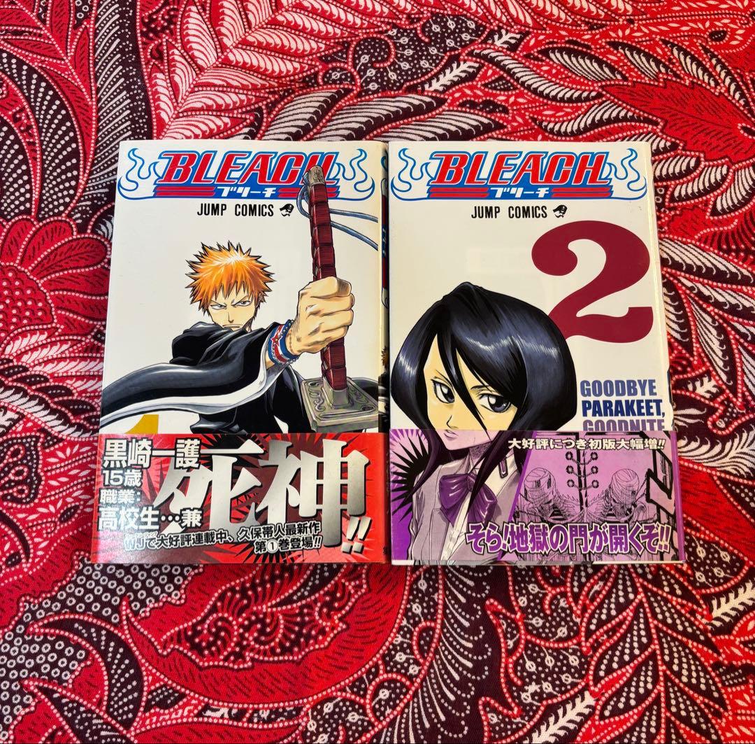 BLEACH ブリーチ 1巻・2巻 初版 帯付き