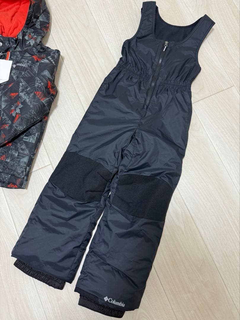 Columbia スキーウェア　XS 120㎝　黒系