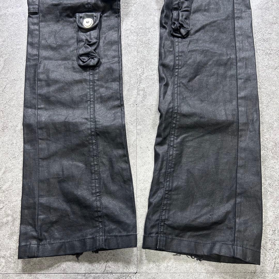 希少【トルネードマート】コーティング ギミックカーゴパンツ/Y2K/opium◎