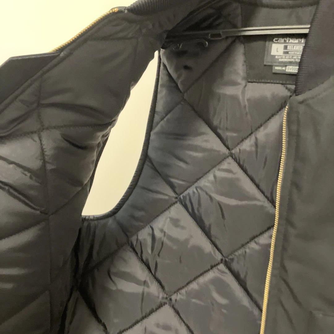 美品　Carhartt V01ダックベストLと Ashland Capのセット