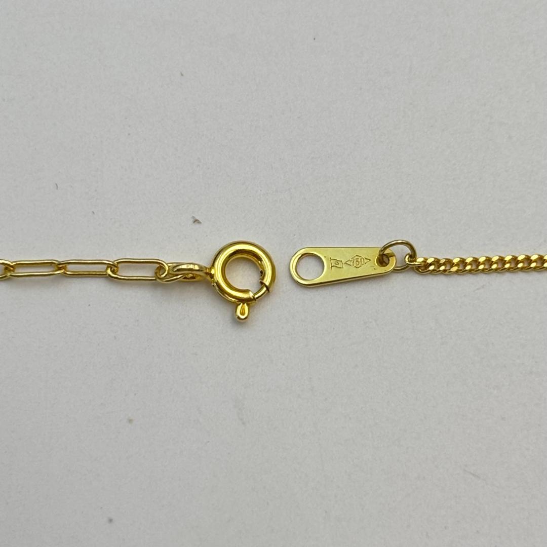 ⭐ 極美品 ✨K18金 チェーンネックレス 1.8g