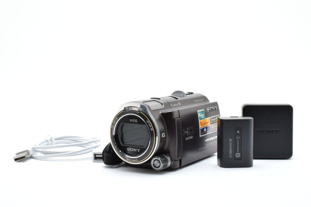 【美品】SONY Handycam HDR-CX560V ボルドーブラウン