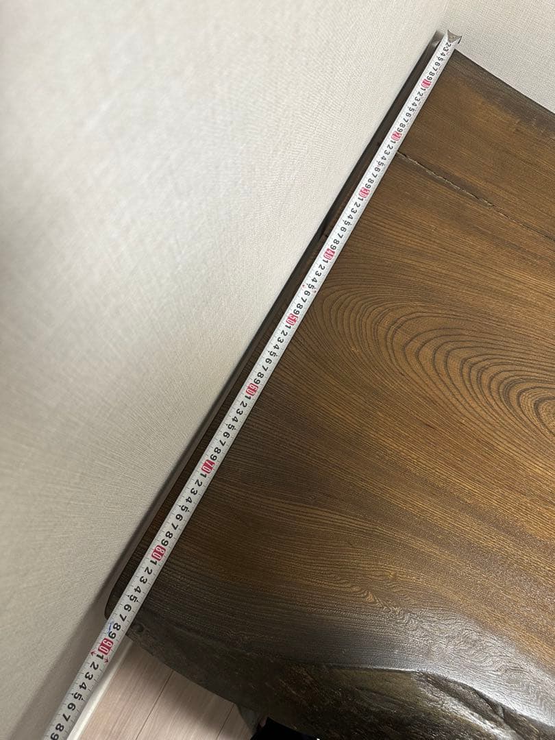 一枚板　天板　欅ダイニングテーブルアンティーク