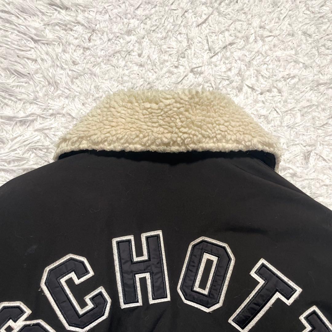 【希少】schott × JEANASIS 別注 B-3 フライトジャケット 黒