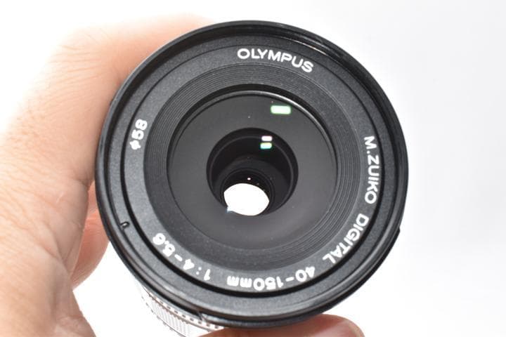 M.ZUIKO DIGITAL ED 40-150mm F4-5.6 シルバー