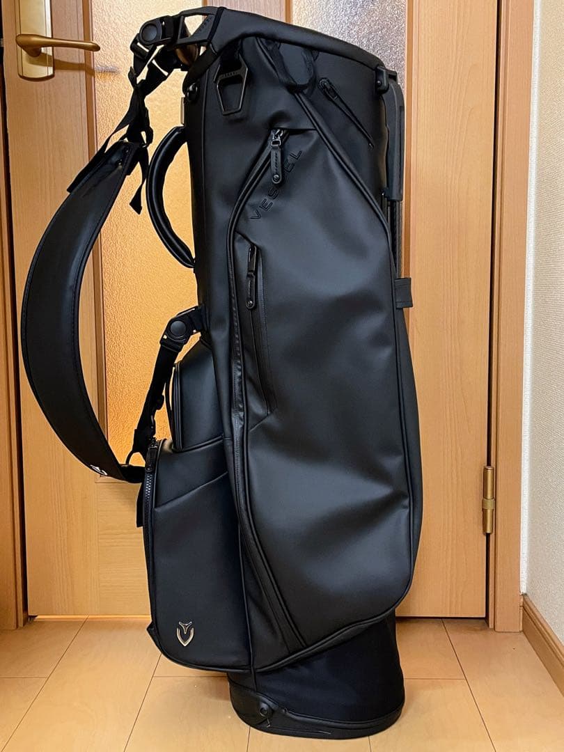 【美品です】VESSEL★ベゼル★プレイヤー4.0★スタンドキャディバッグ★