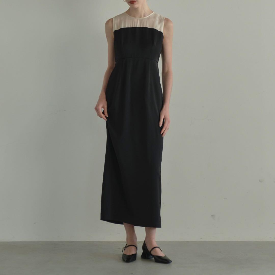 ANDRESD／バルーンヘムラインドレス